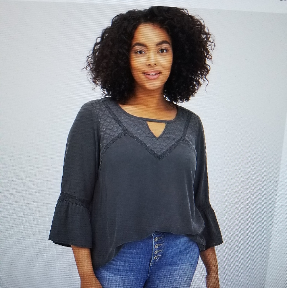Charcoal grey tunic